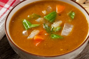 Bowl of Peanut Soup by Baker's Southern Tradition