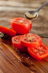 Food Photography for Wholesum Harvest Tomato and Honey