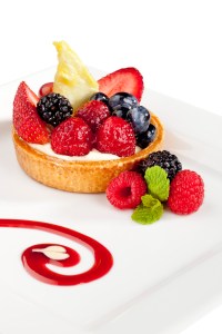 Fruit Tart and Red Swirl