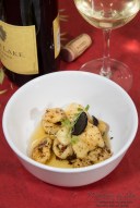 Gnocchi with black truffle