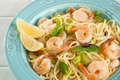 Shrimp and Spaghetti