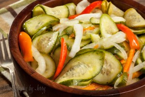 Cucumber Salad Food Photography