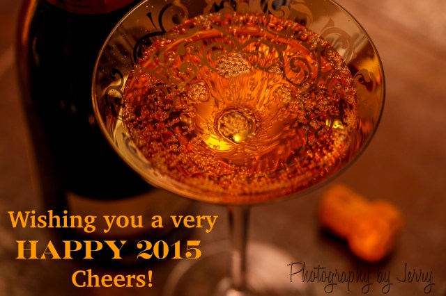 Happy New Year Champagne