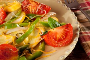 roasted tomato salad